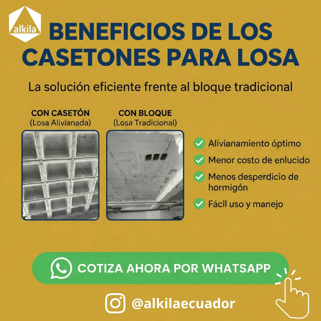 casetones para losa